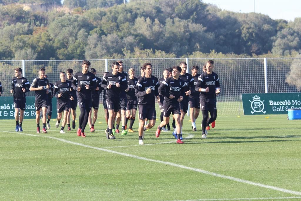 Última sesión de entrenamiento en Montecastillo