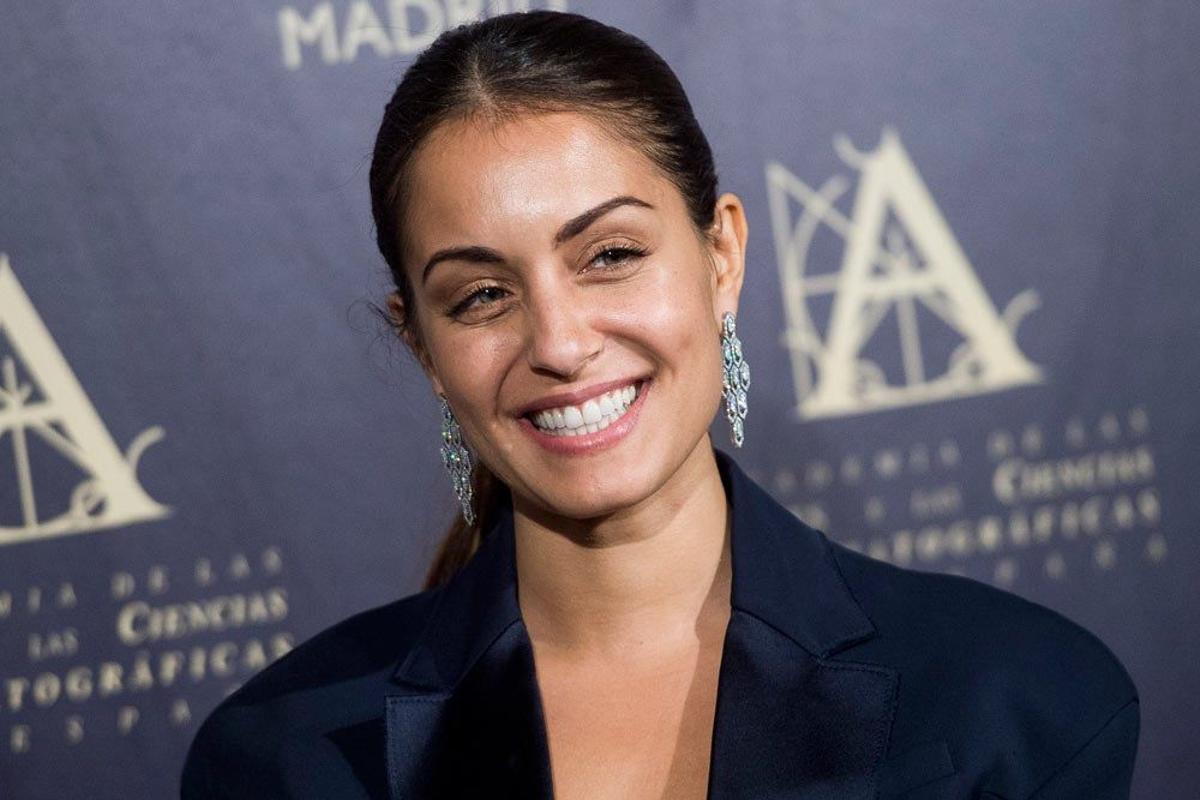 Hiba Abouk, al natural en un evento en Madrid