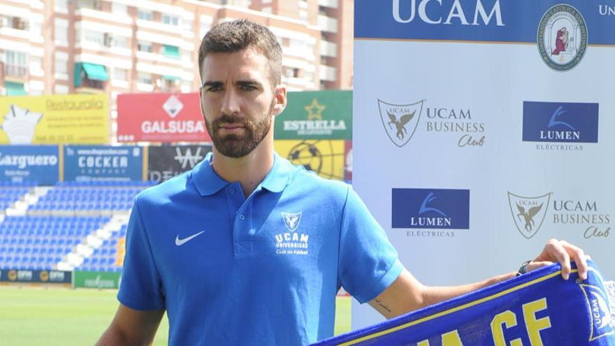 El UCAM Murcia renueva al portero Germán Parreño