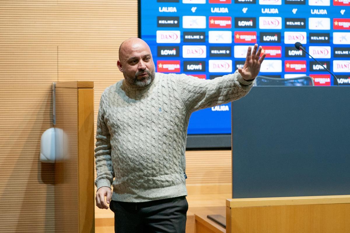 Manolo González, entrenador del Espanyol
