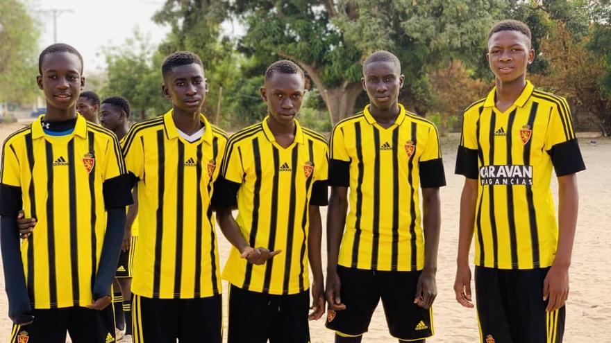 Wayeto Football: la academia de Gambia en la que los jóvenes visten del Real Zaragoza