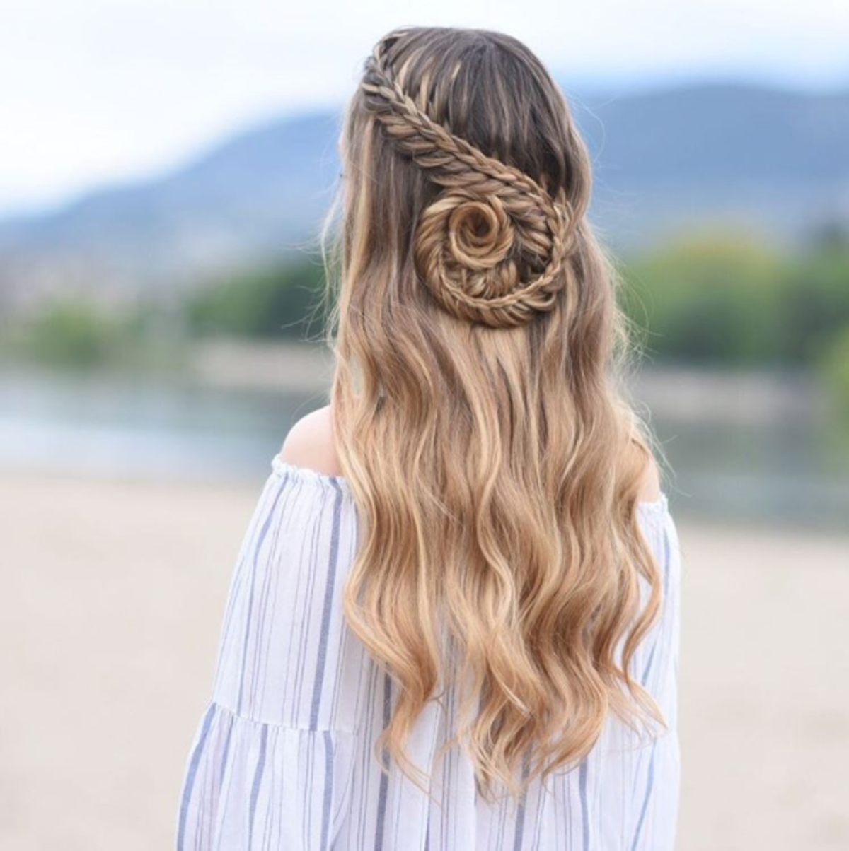 Trenza caracola