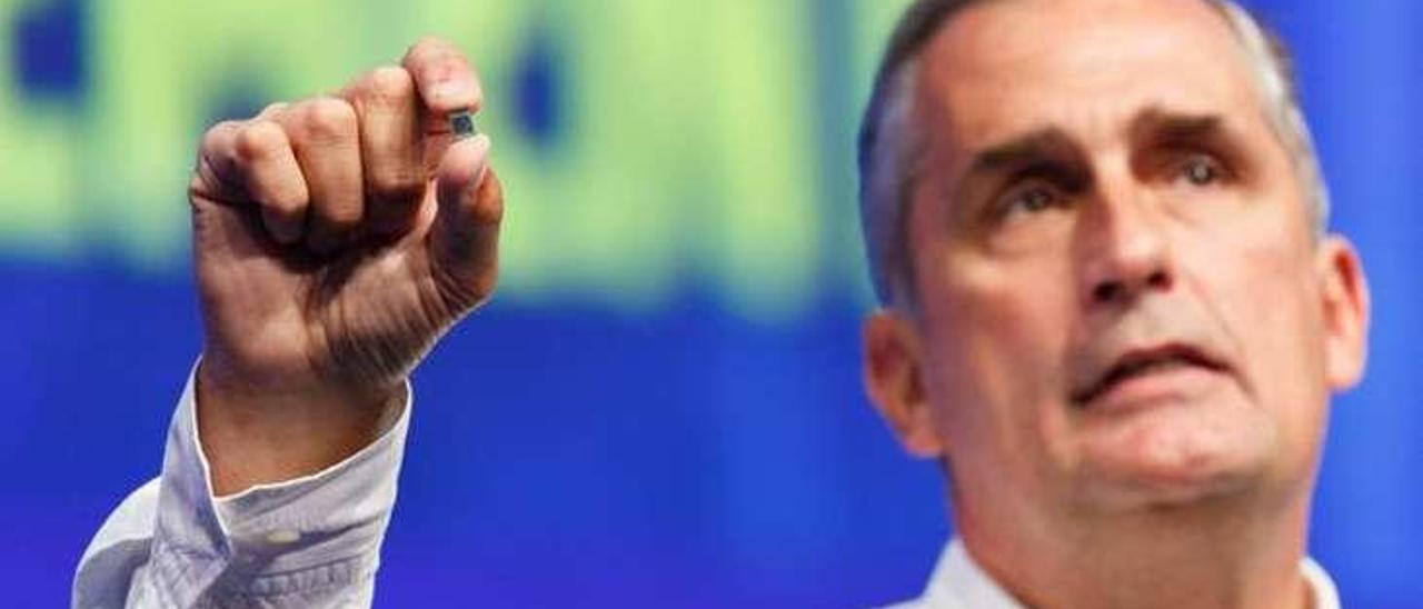 Brian Krzanich, consejero delegado de Intel.