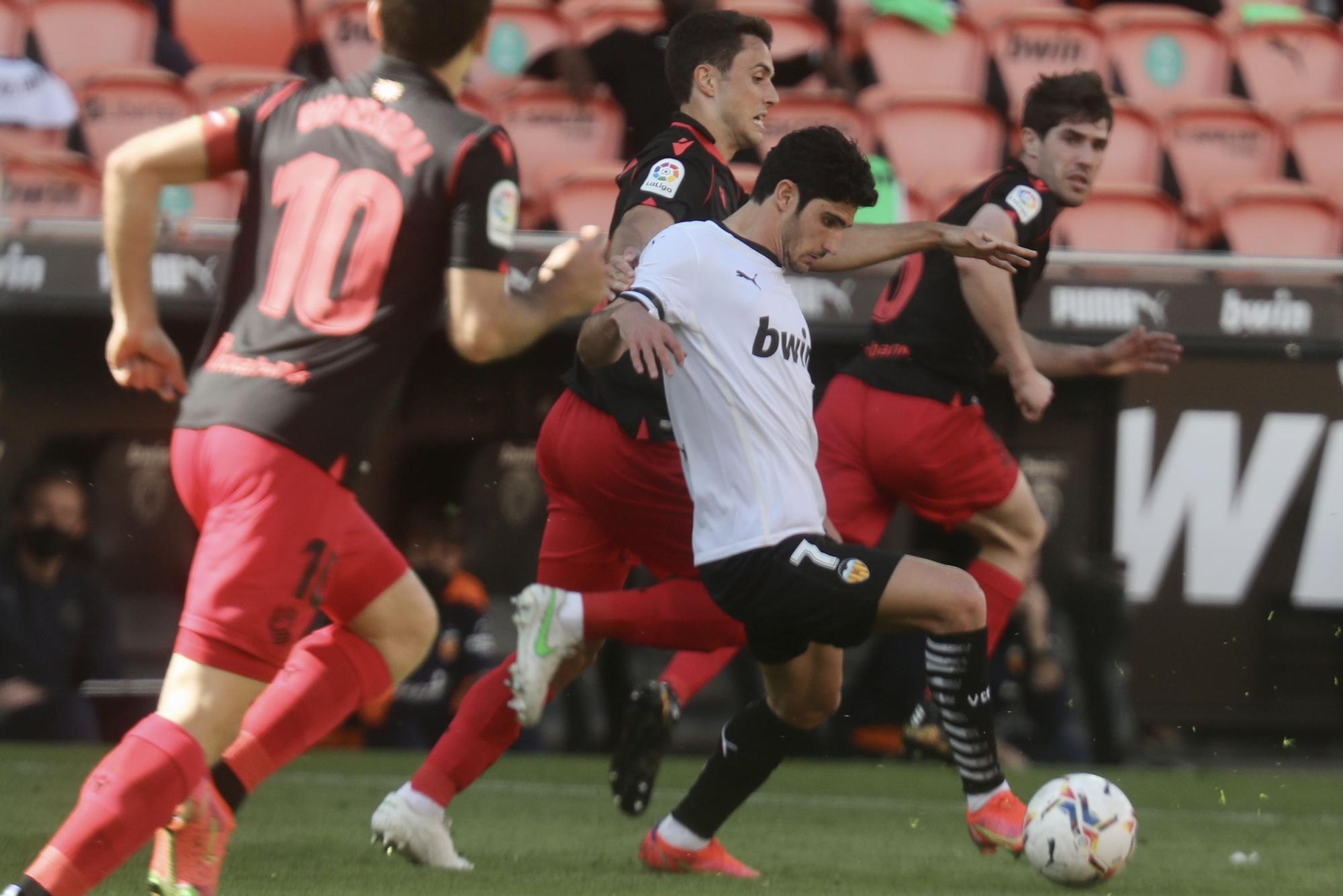 Las imágenes del empate entre el Valencia CF y la Real Sociedad