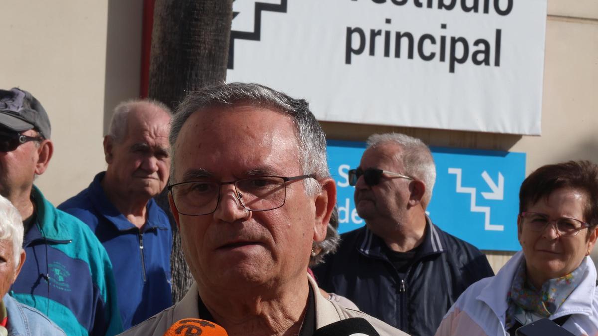 Manuel Gómez, portavoz de la Plataforma