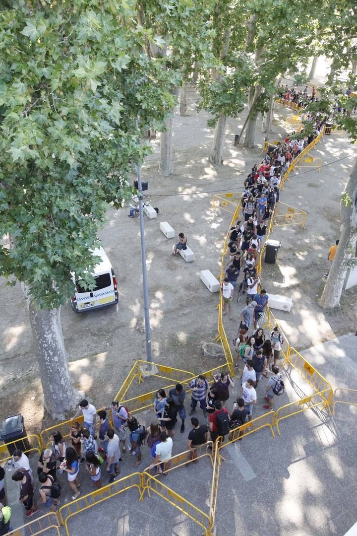 Primer dia del càsting de «Joc de Trons» a Girona