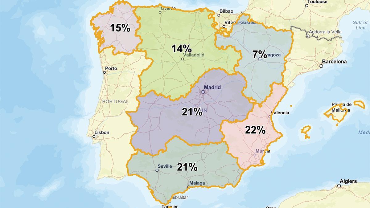 Tráfico en España