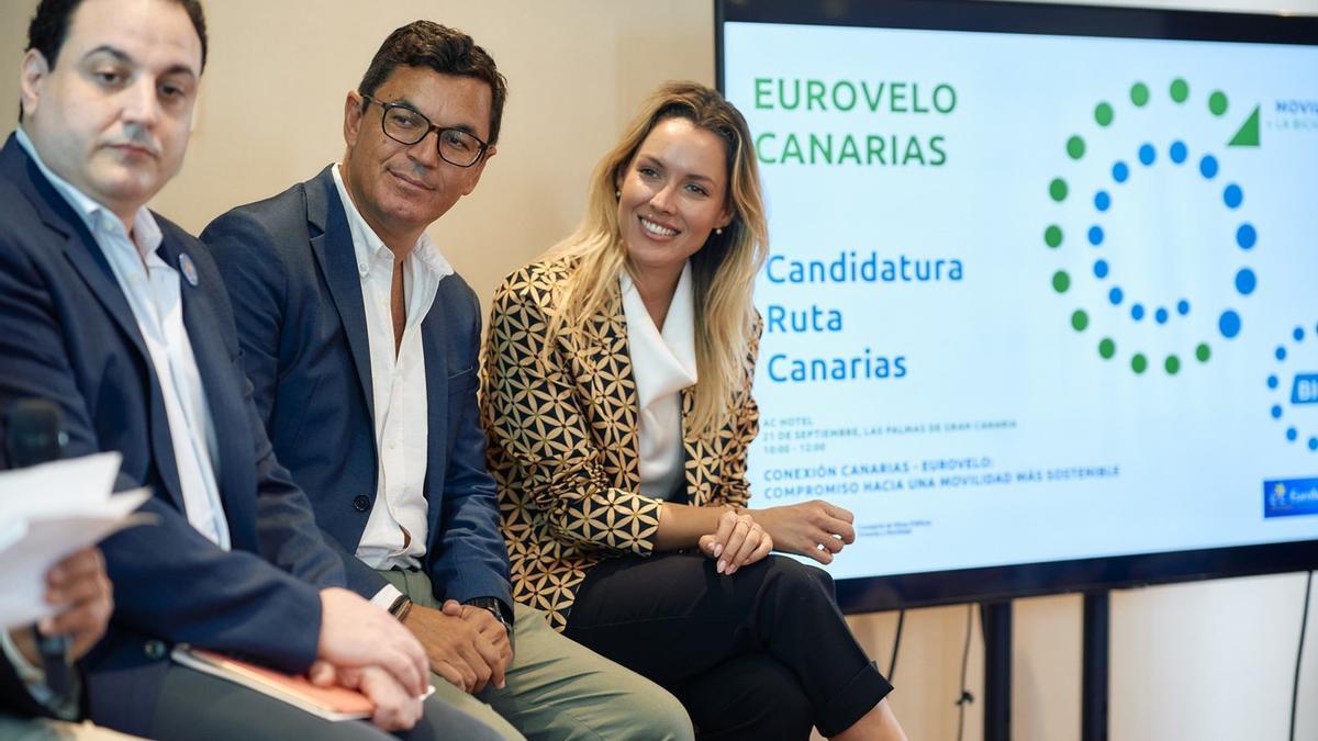 Canarias presenta su candidatura para formar parte de la red europea de rutas ciclistas EuroVelo.