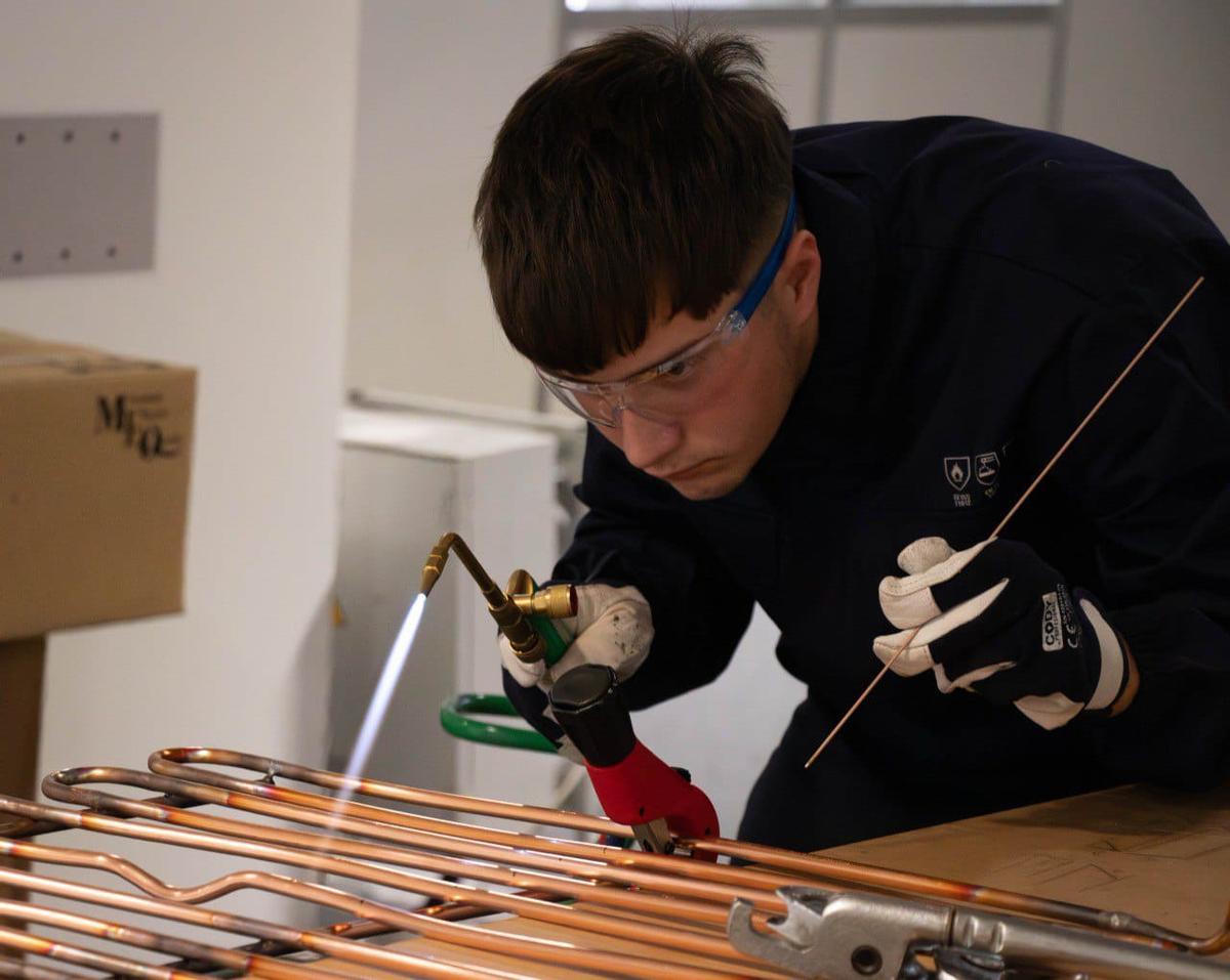Julen López, del IES La Canal de Petrer, medalla de plata en Refrigeración
