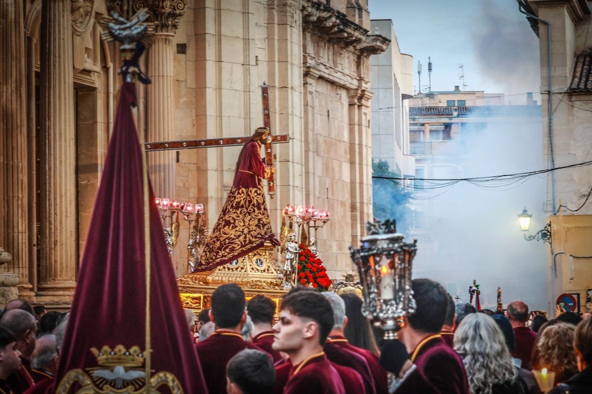 El patrón de Orihuela regresa a su capilla