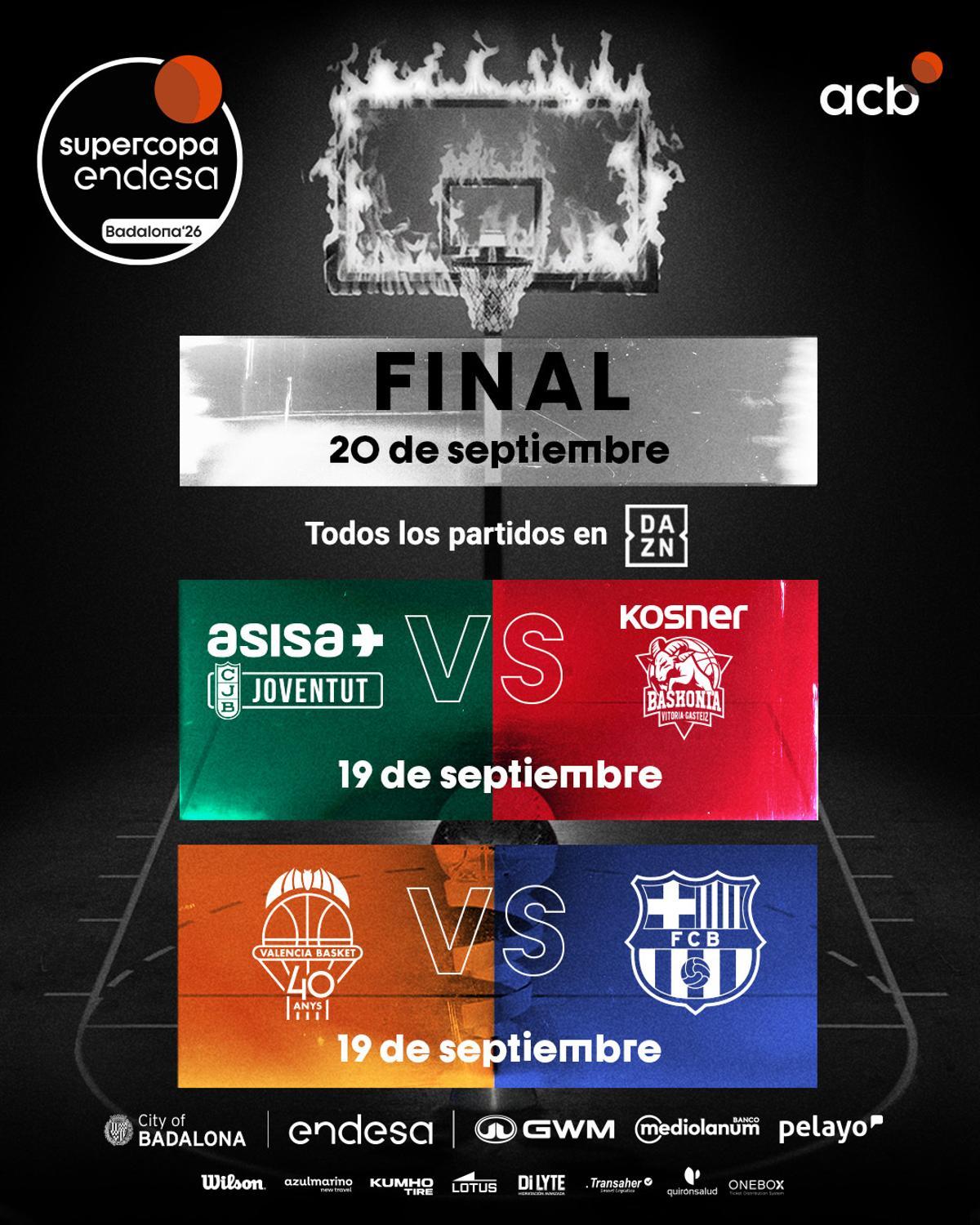 Cuadro de la Supercopa