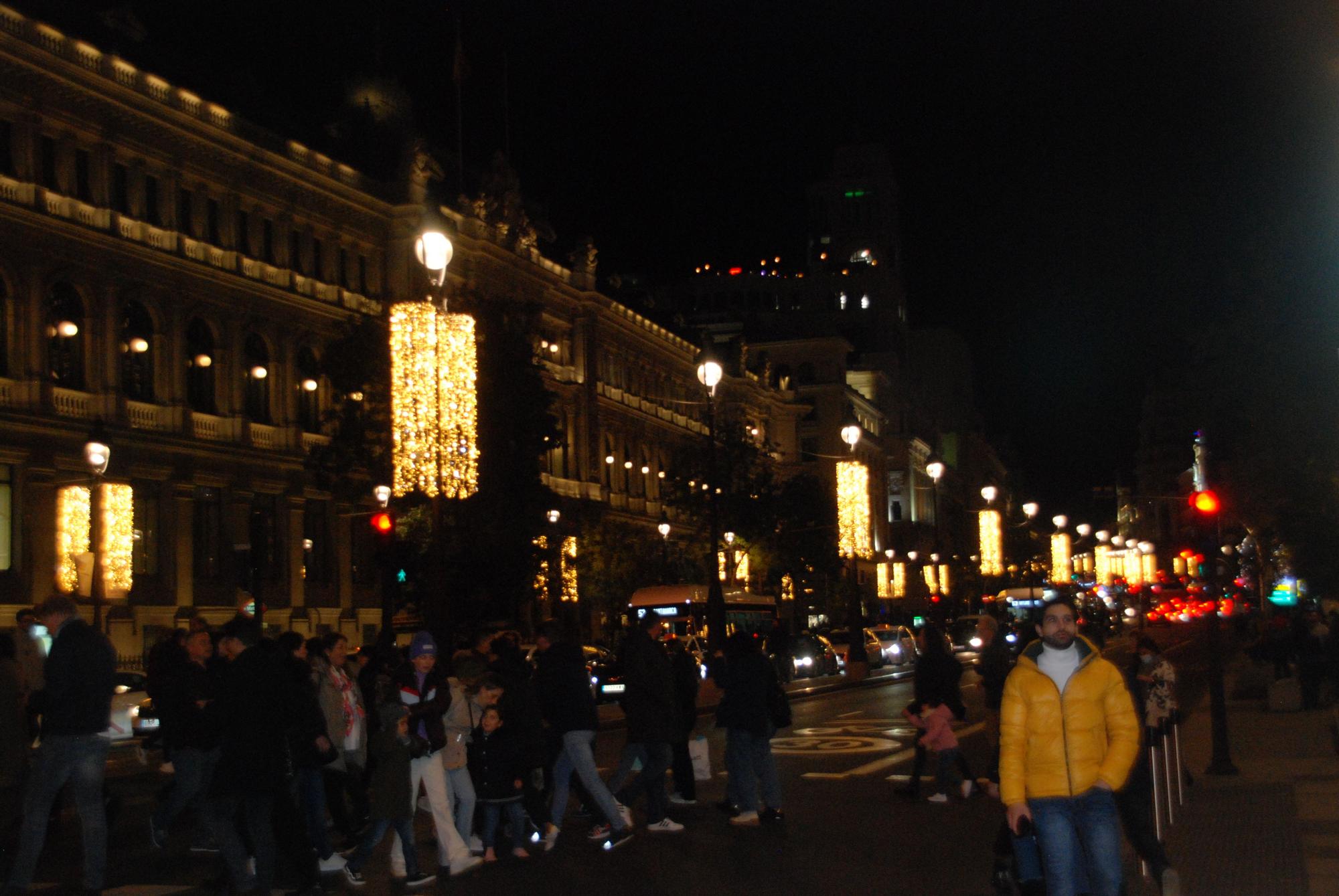 En imágenes: así son las luces de Navidad en Madrid