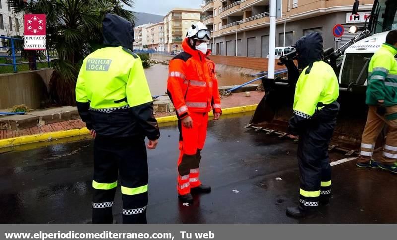 Aquí tienes las imágenes más espectaculares de la lluvia en Castellón