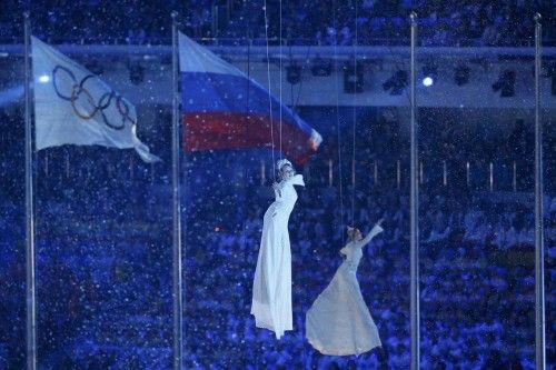 Ceremonia de clausura de los Juegos de Invierno de Sochi.