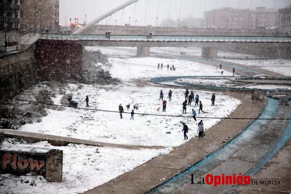 Gran nevada en Lorca