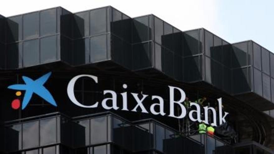 Un dels edificis corporatius de CaixaBank a Barcelona.