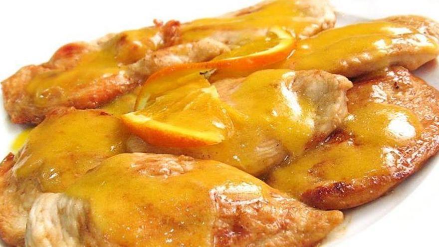 Elabora un delicioso pollo con salsa de clemenules