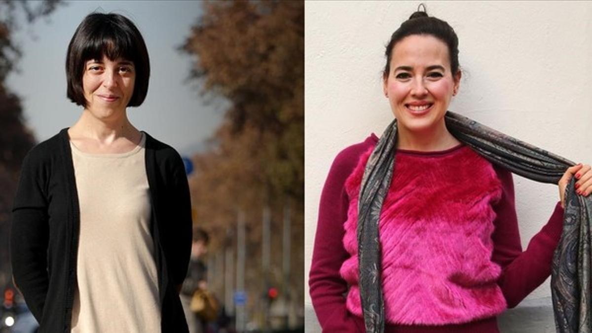 Pilar Adón y Marina Perezagua