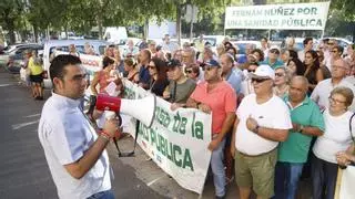 Vecinos de Espejo protestan por el recorte de los servicios sanitarios en el municipio