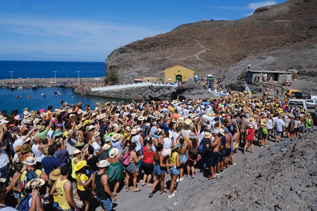 Fiestas en el muelle de La Aldea