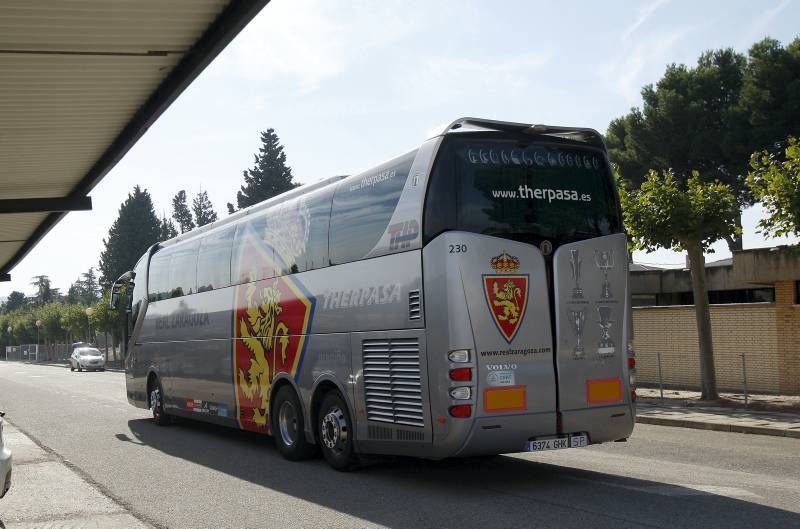 Fotogalería de la salida del equipo en bus a La Coruña