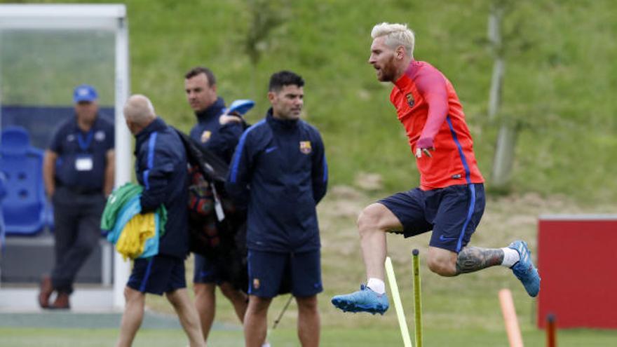 Messi deslumbra en Saint George's Park