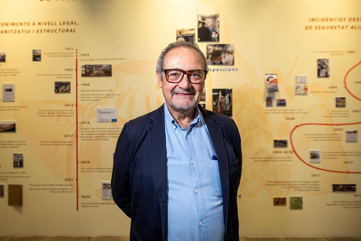 Joan Ramon Villalbí, nuevo director de la Agència de Salut Pública de Barcelona (ASPB), en la sede del organismo, ubicada en la plaza de Lesseps.