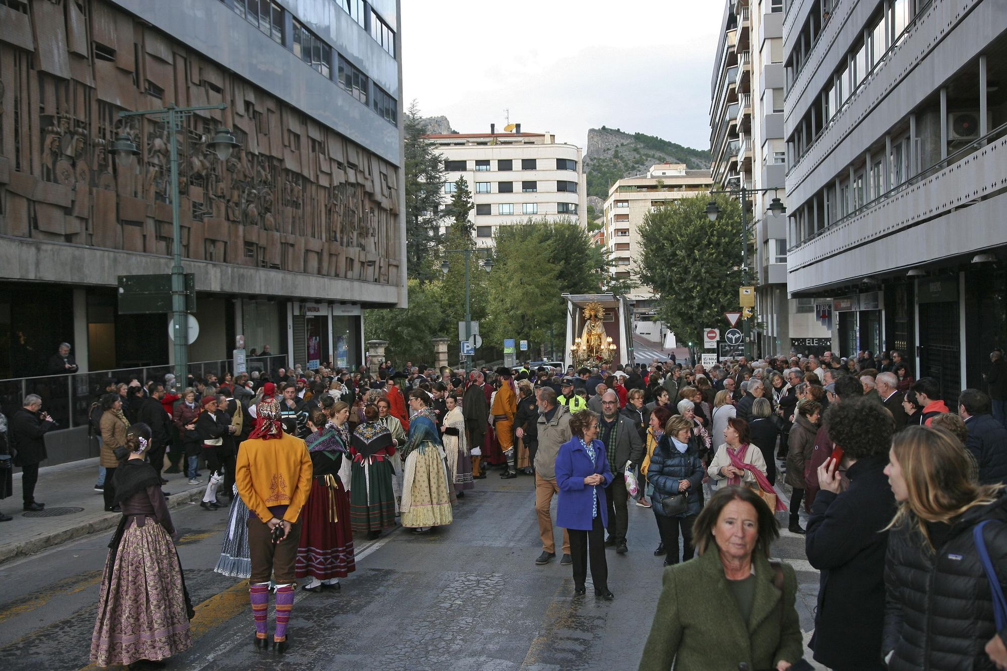 La Virgen de los Desamparados visita Alcoy