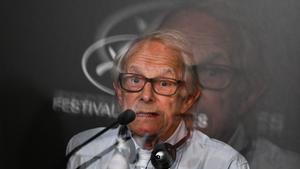 El cineasta Ken Loach se despide en Cannes.