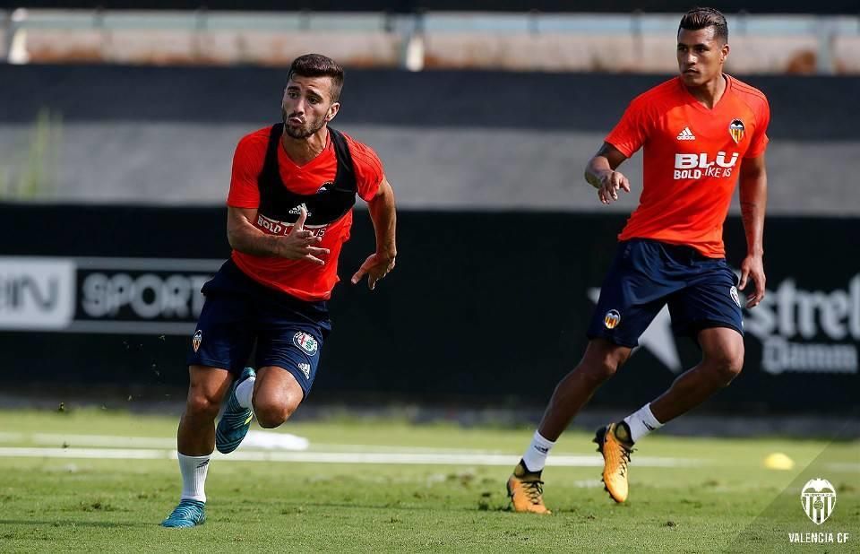 Así ha sido el entrenamiento del Valencia CF