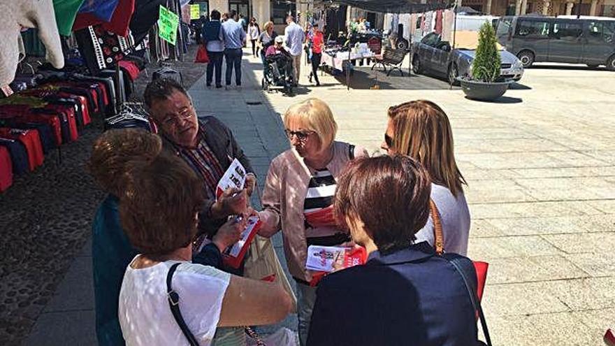 El PSOE pide el voto en Villalpando