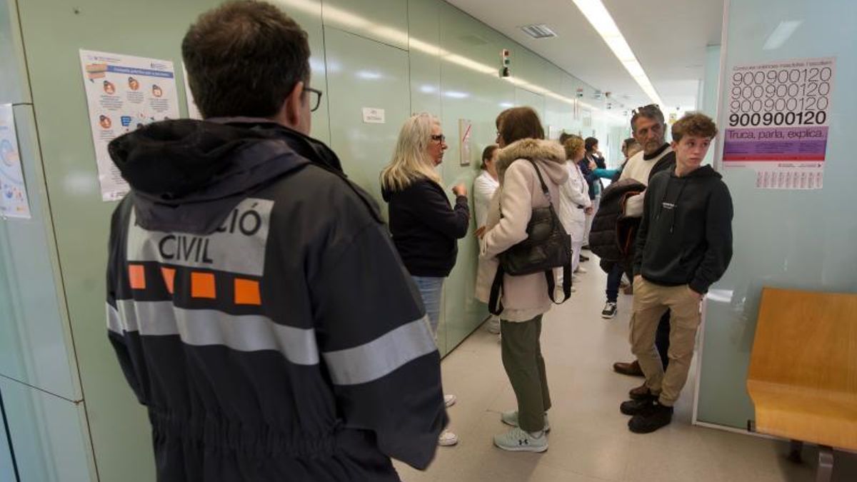 Simulacro de confinamiento en el interior del CAP del Morell (Tarragonès).