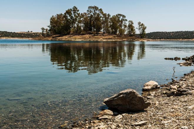 Embalse de Orellana, Badajoz.