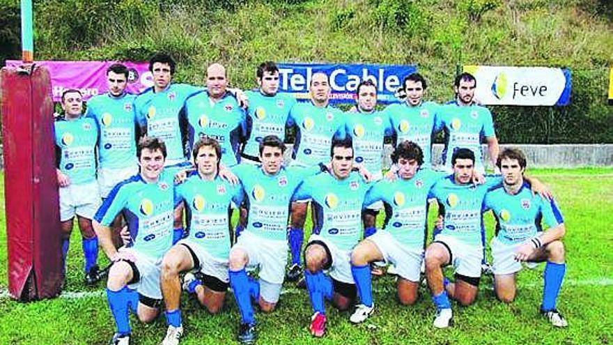 El Oviedo Feve Rugby Club.