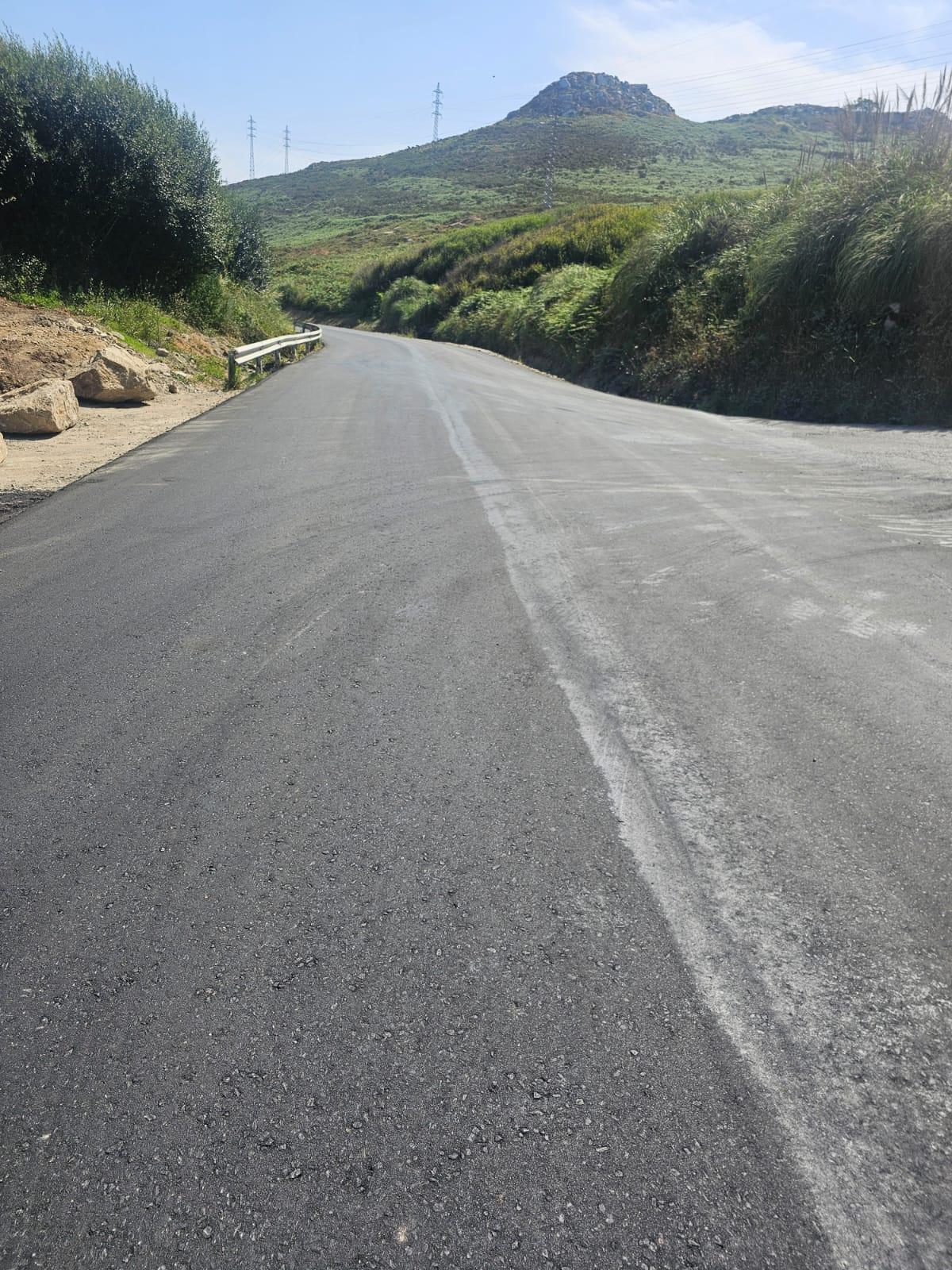Vista actual de la carretera.