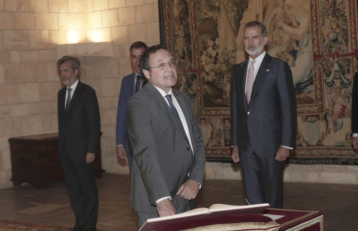 El nuevo Fiscal General del Estado, Álvaro García Ortiz, ha prometido su cargo en Palma