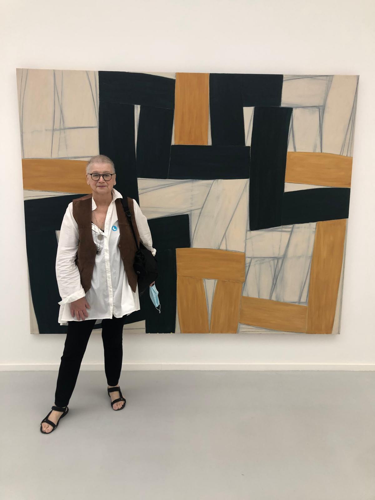 Birgitt Ter Steege, durant una visita a Cêret.