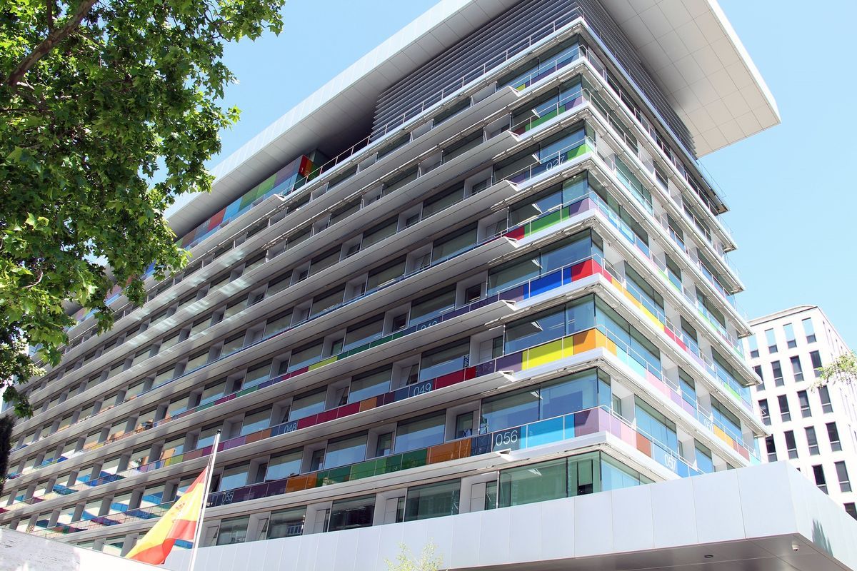 Sede central del Instituto Nacional de Estadística (INE) en Madrid.