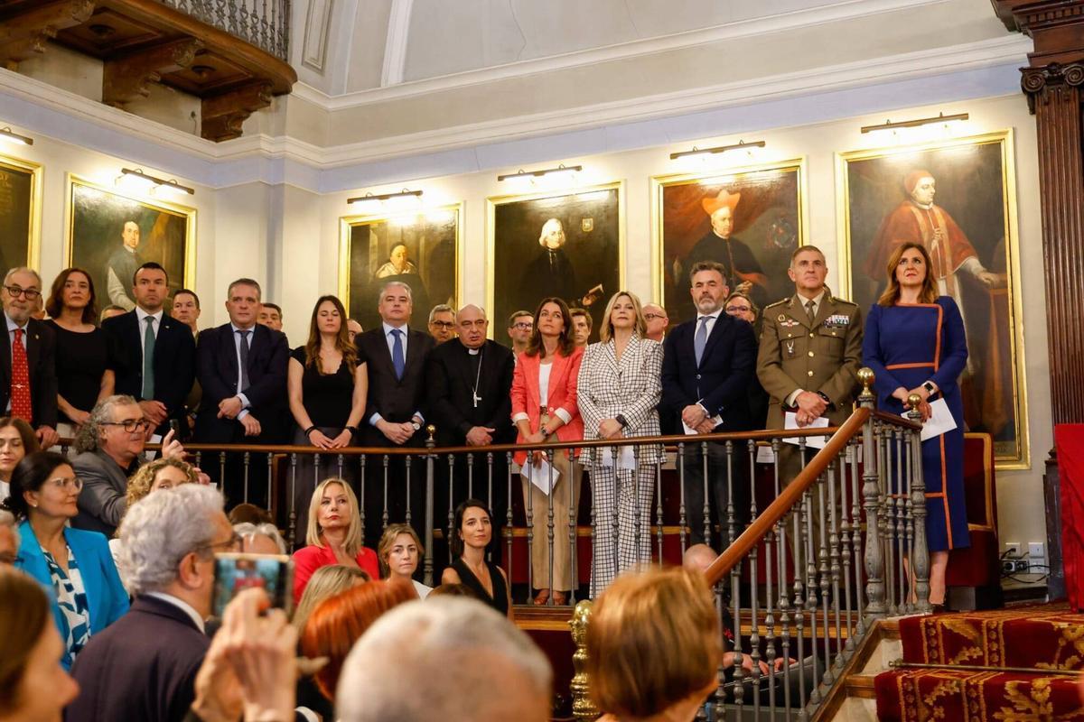 Acto de investidura del nuevo rector de la UV, Juan Luis Gandía