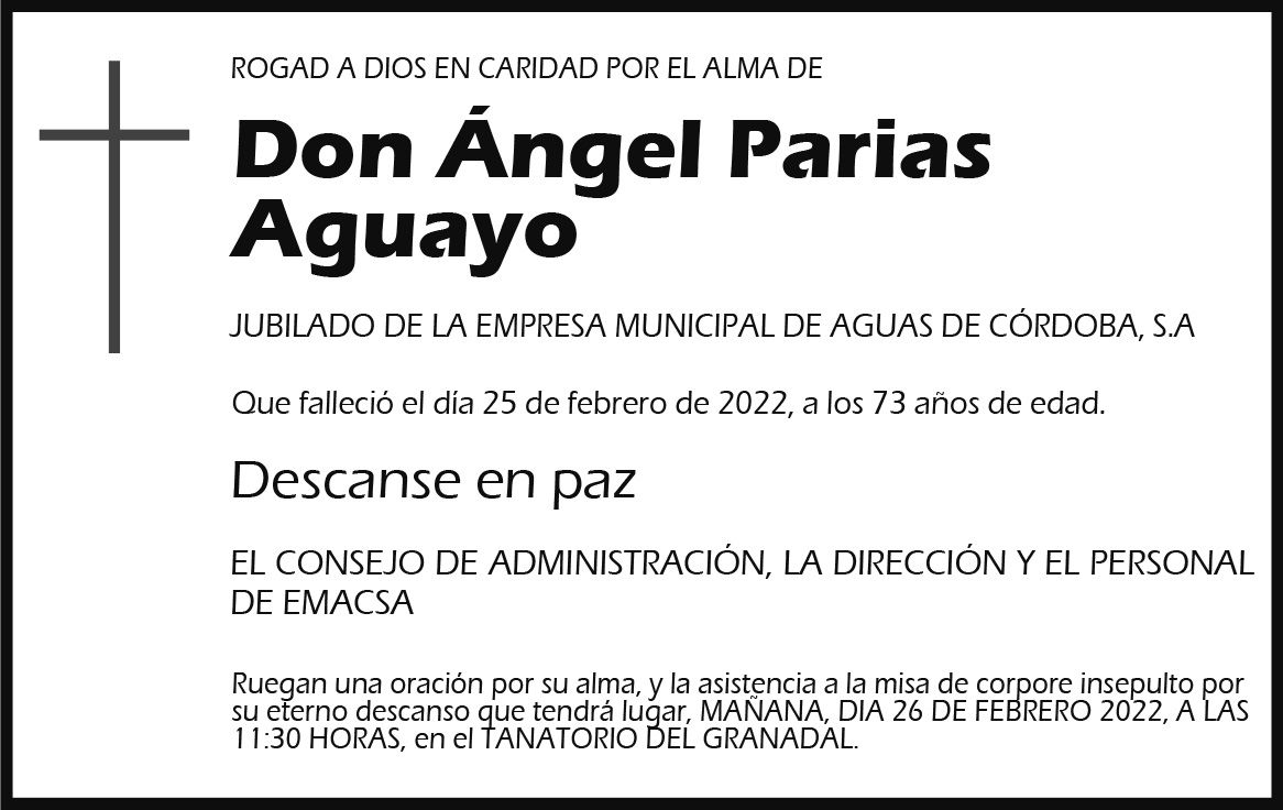Ángel Parias Aguayo