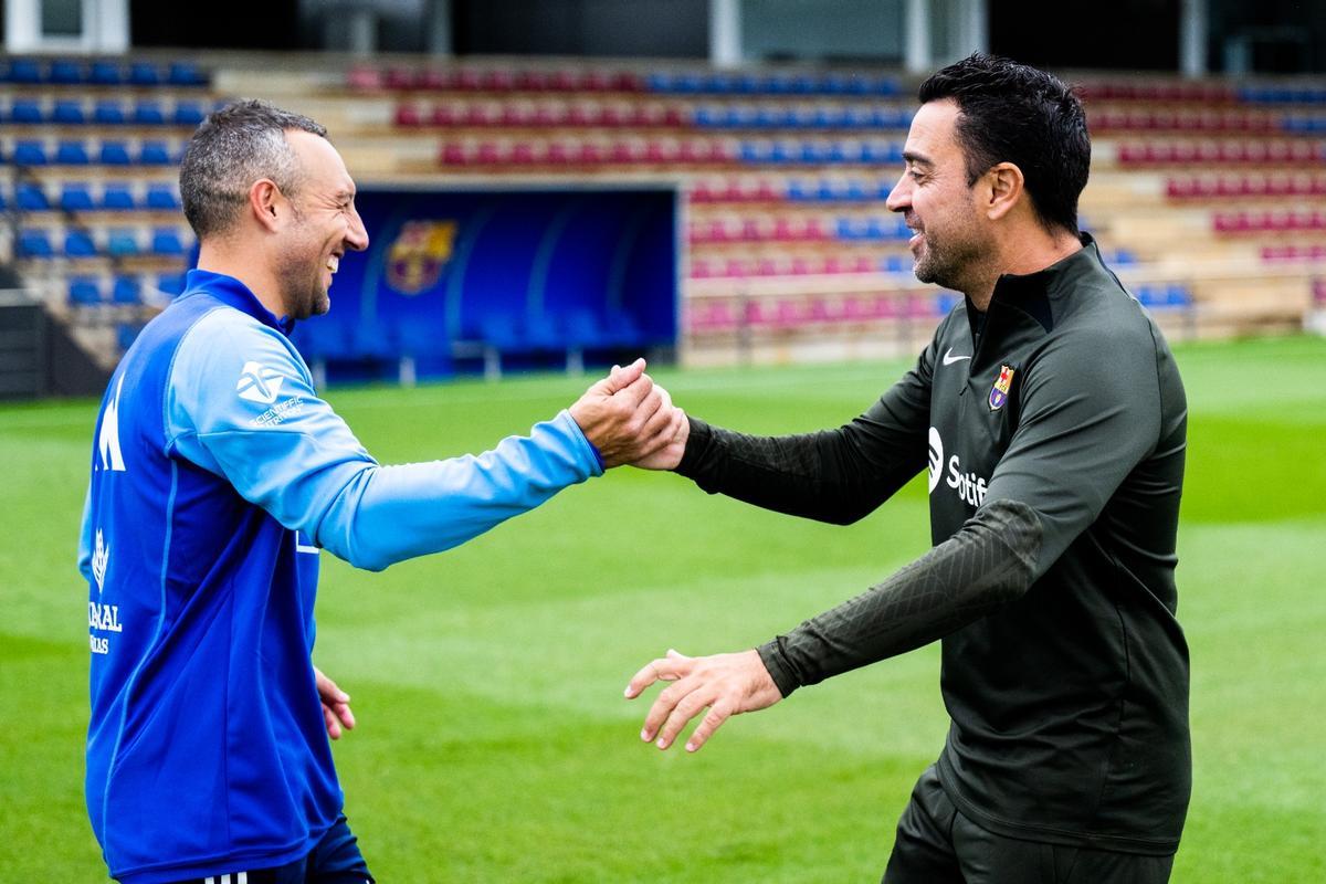 Cazorla y Xavi