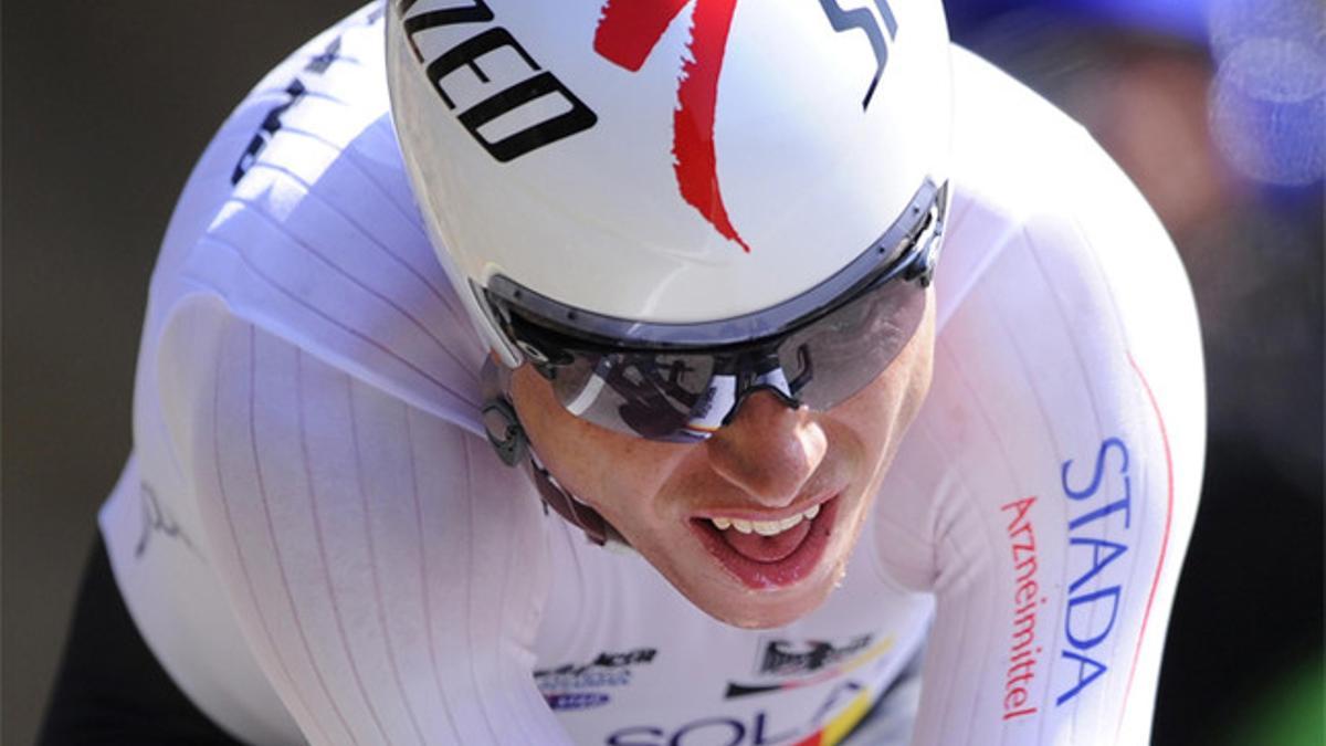 El alemán Tony Martin durante la contrarreloj del Mundial 2014