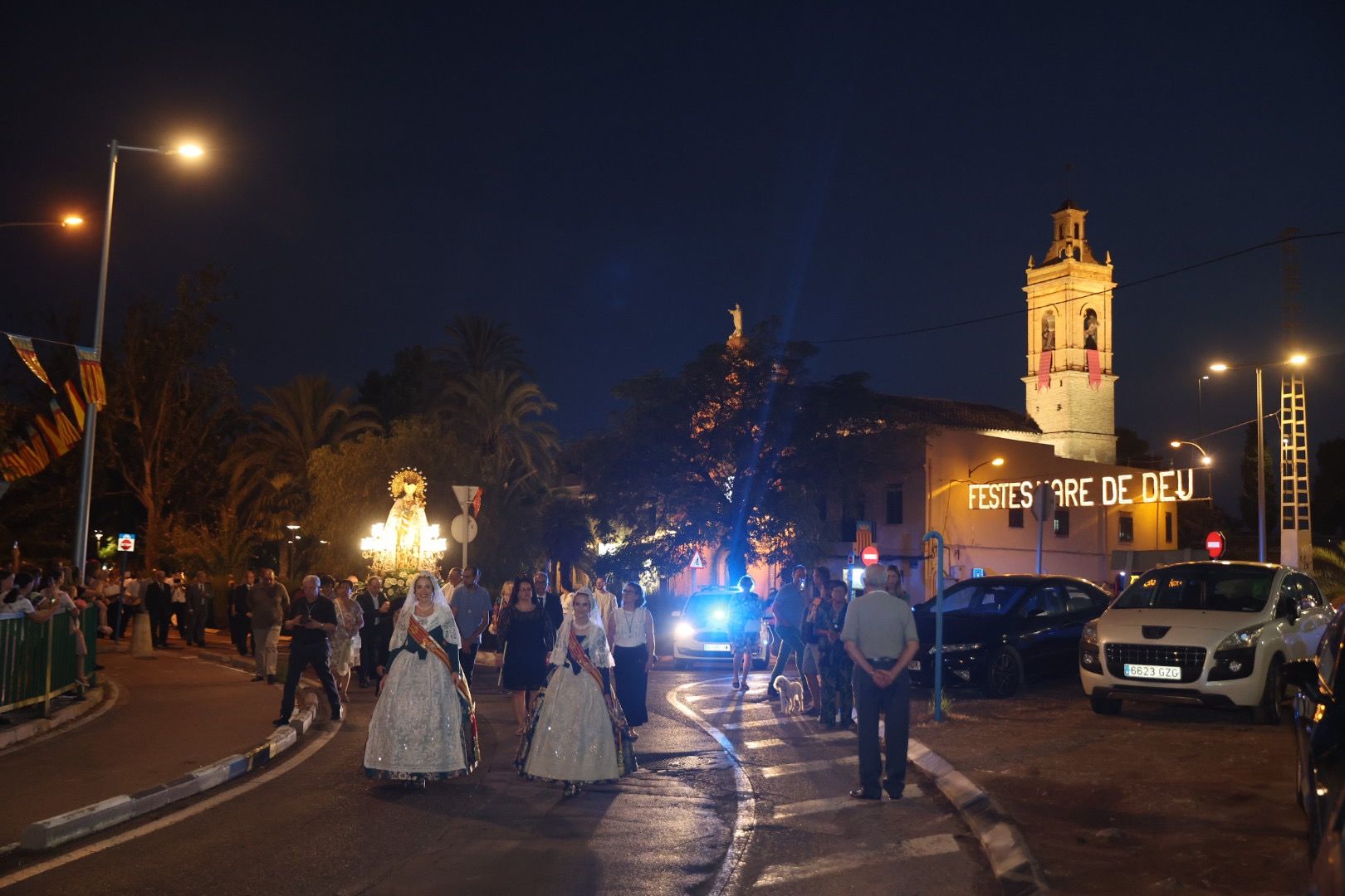 Procesión de la Virgen de los Desamparados del Barrio de San Isidro