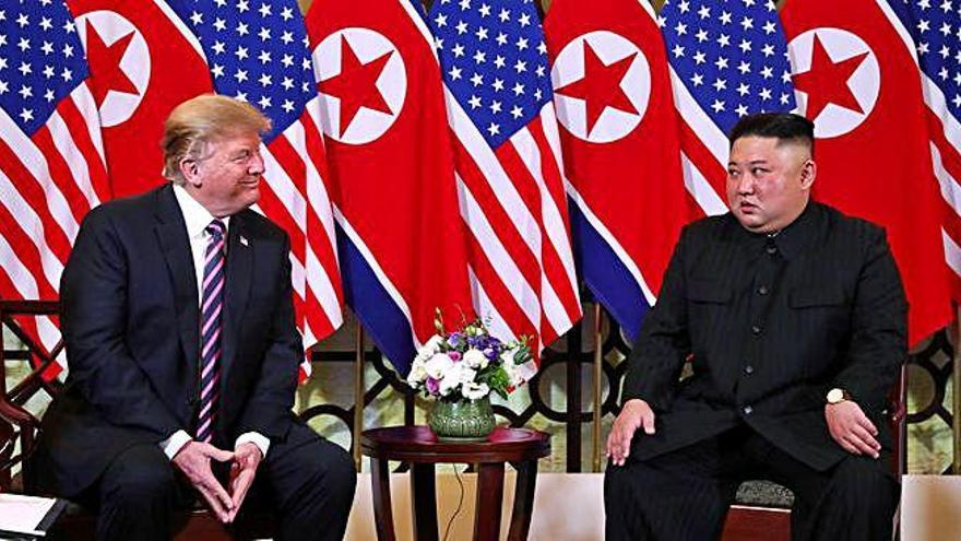 Kim Jong-un i Donald Trump, ahir reunits a Hanoi