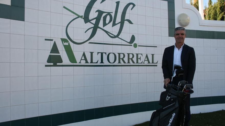 Óscar Pérez Sánchez, en las instalaciones del club.