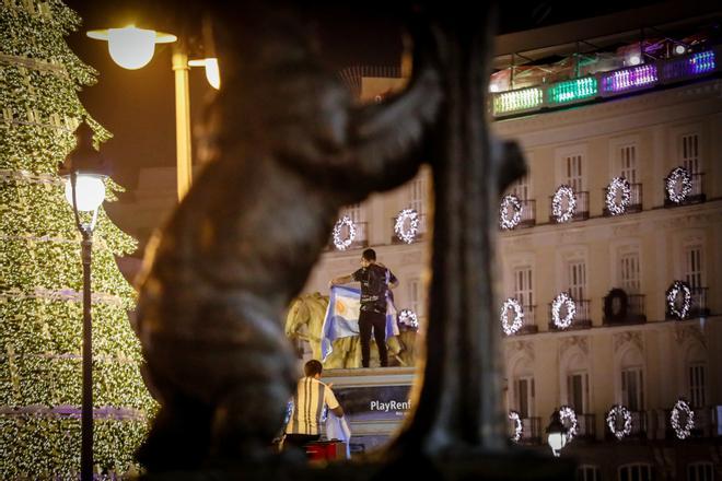 Celebraciones en Madrid.