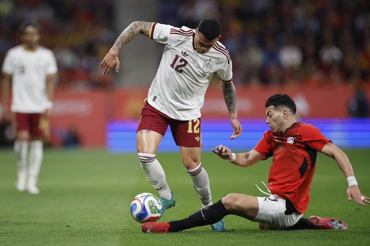 Amistoso internacional: España - Egipto, en imágenes