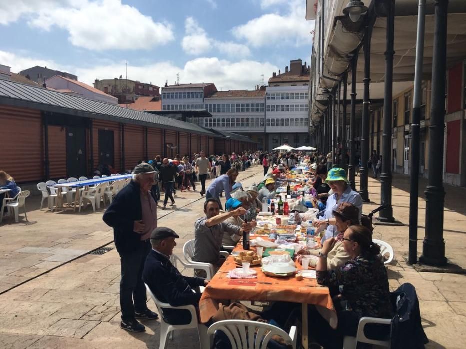 Comida en la calle en Avilés 2017