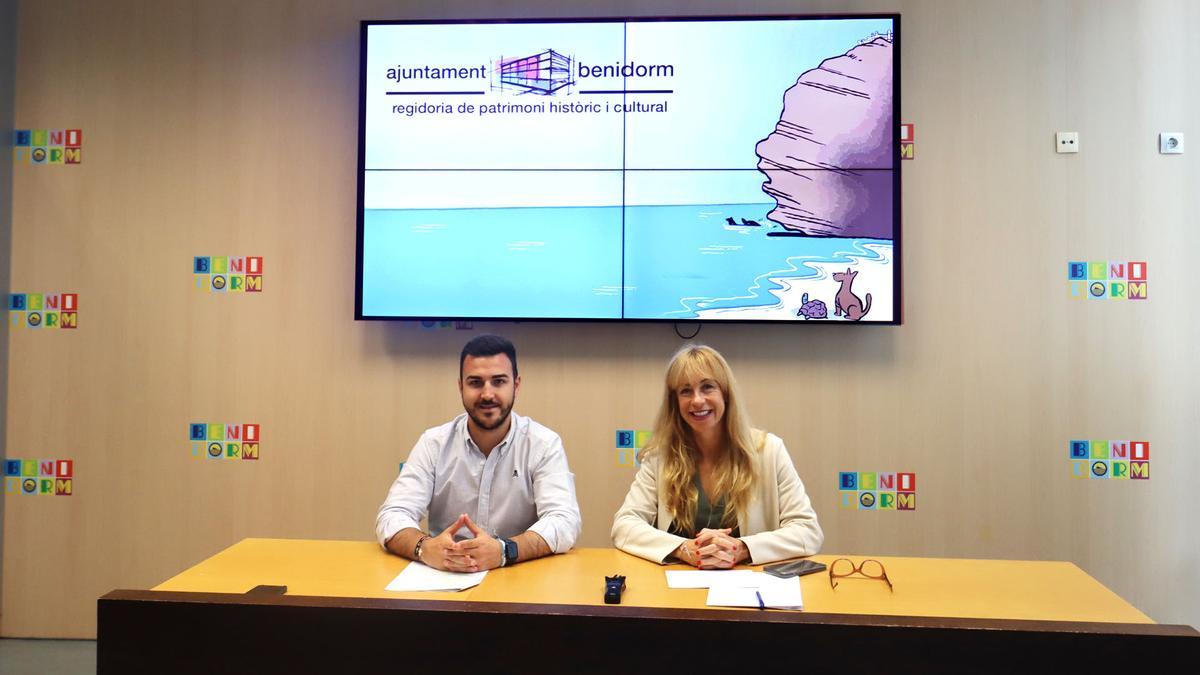 La presentación del concurso literario de Benidorm.