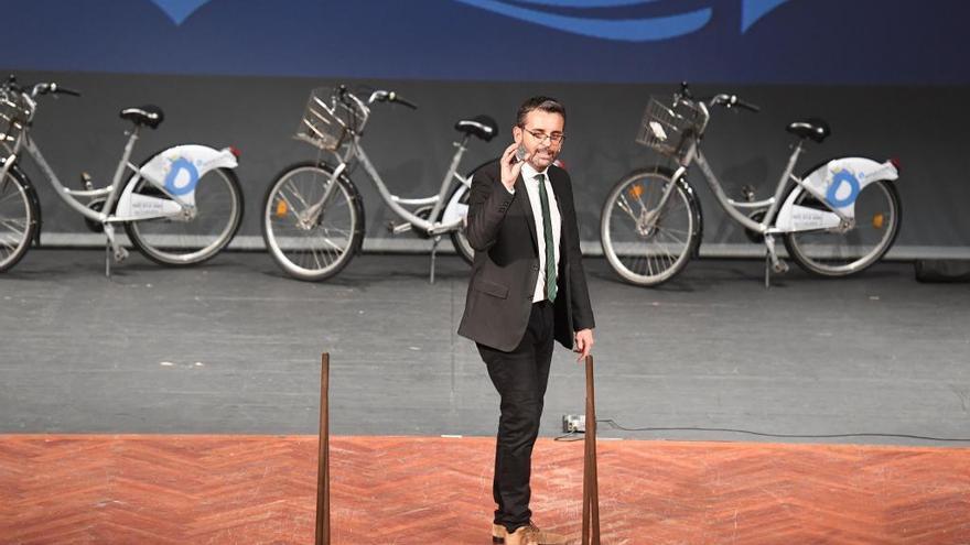 Alfonso Hermida, en la II Gala do Deporte da Coruña e Comarca, impulsada por LA OPINIÓN.